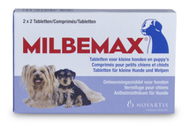 MILBEMAX KLEINE HOND 1X4ST