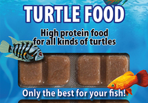 NOURRITURE TORTUE BLISTER 100 GR.