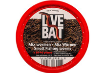 MIXWORMS/MANUREWORMS (30/40 STUKS)