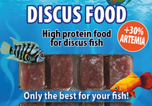 DISCUSFOOD 30% ARTEMIA BLISTER 100 GR.